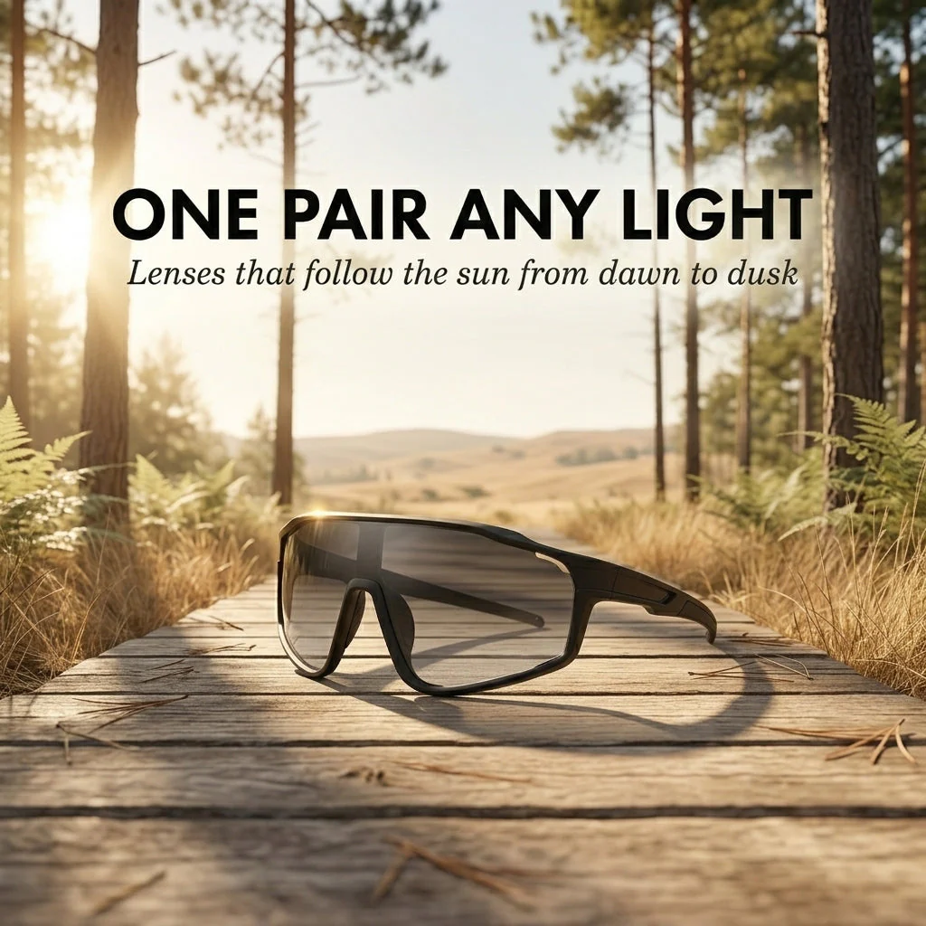 Arcshade™ – Photochromic Auto-Tint Shield Sunglasses with Anti-Slip Grip + 50% OFF