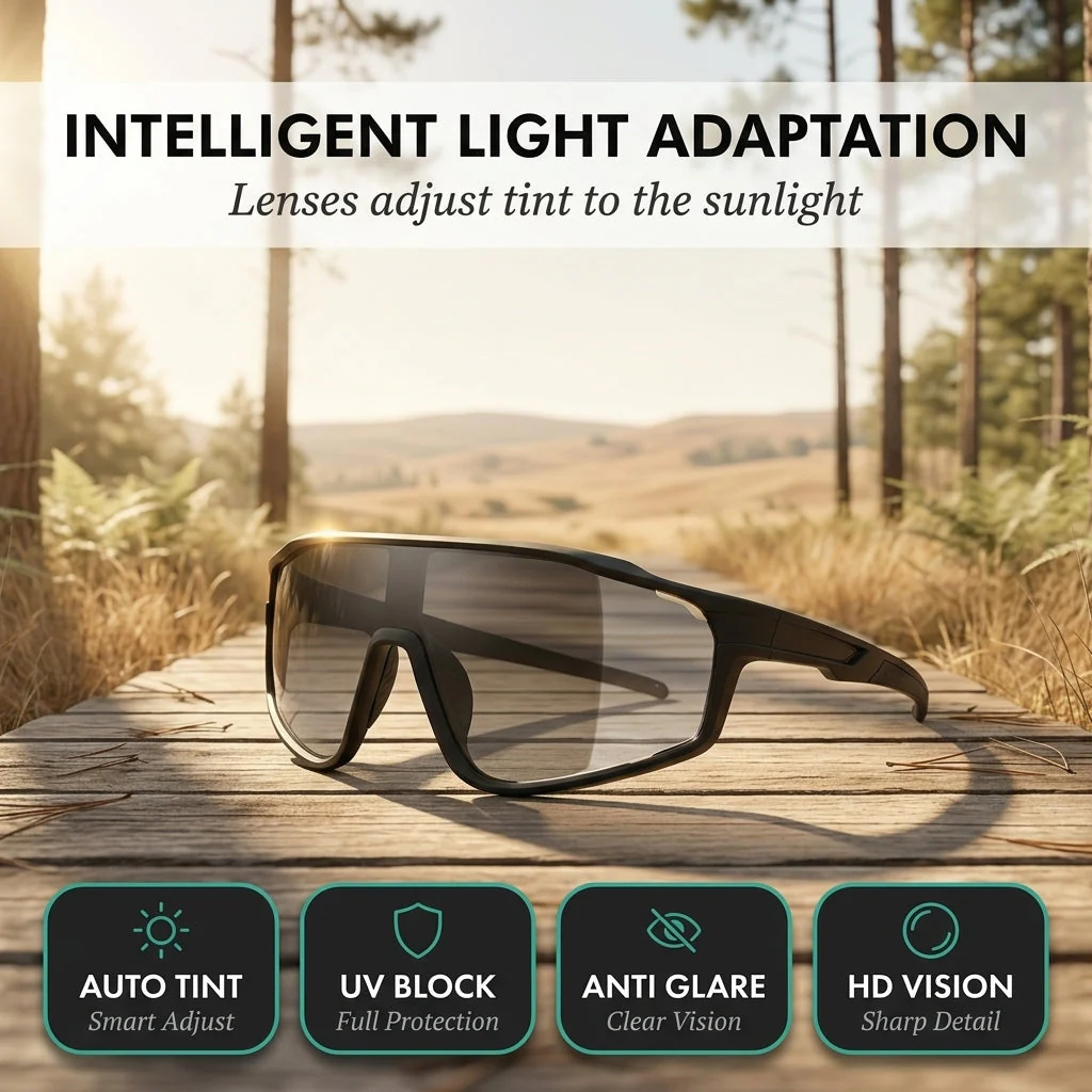 Arcshade™ – Photochromic Auto-Tint Shield Sunglasses with Anti-Slip Grip + 50% OFF - Image 2