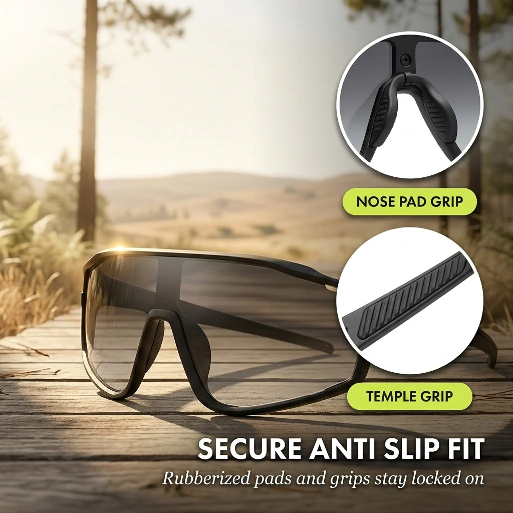 Arcshade™ – Photochromic Auto-Tint Shield Sunglasses with Anti-Slip Grip + 50% OFF - Image 3