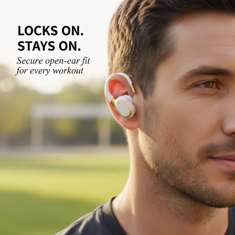 Arcwave™ – Open-Ear Hook Wireless Earbuds | 145Hr Battery, Waterproof, Bluetooth 6.0 + 50% OFF - Image 2