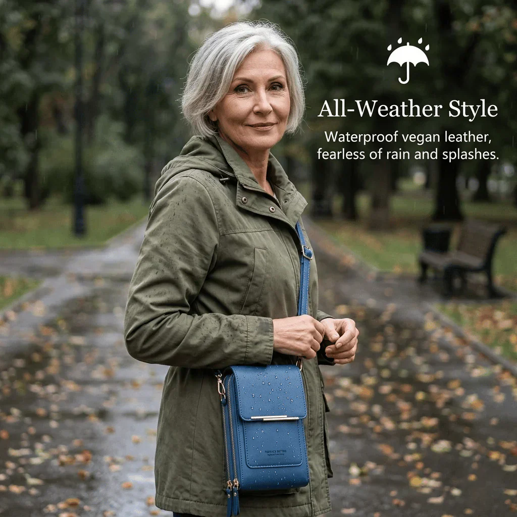Ashford™ – Touchscreen Crossbody Phone Wallet with RFID Protection + 50% OFF - Image 2