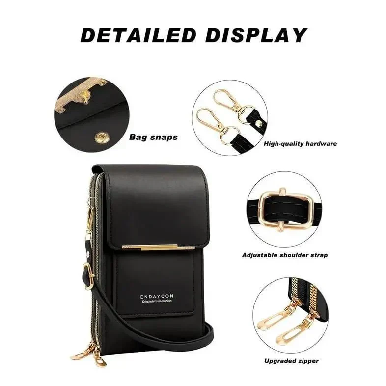 Ashford™ – Touchscreen Crossbody Phone Wallet with RFID Protection + 50% OFF - Image 6