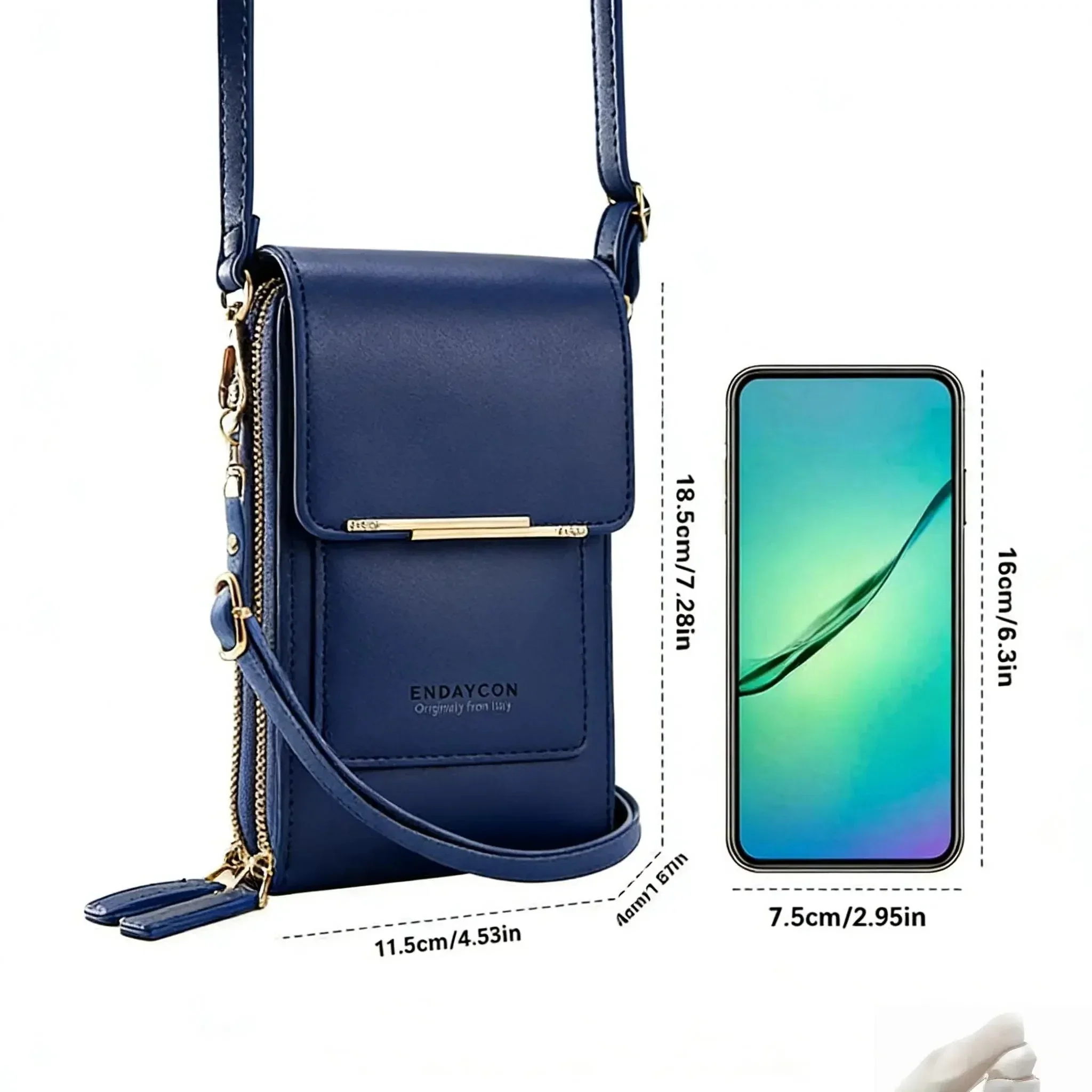 Ashford™ – Touchscreen Crossbody Phone Wallet with RFID Protection + 50% OFF - Image 7