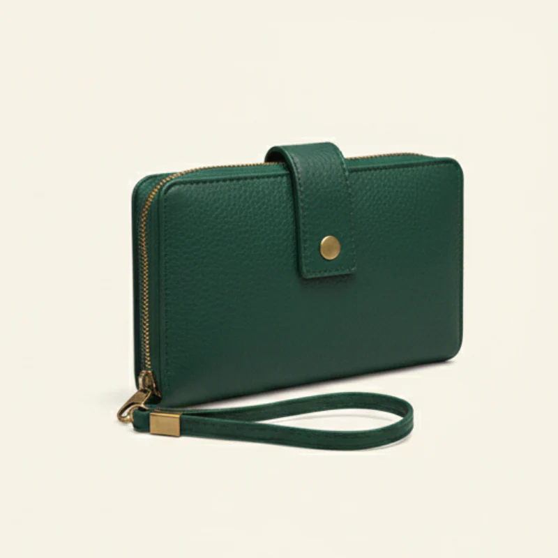 Bellmara™ – Vintage Two-Tone RFID Blocking Compact Leather Wallet + 50% OFF - Image 5