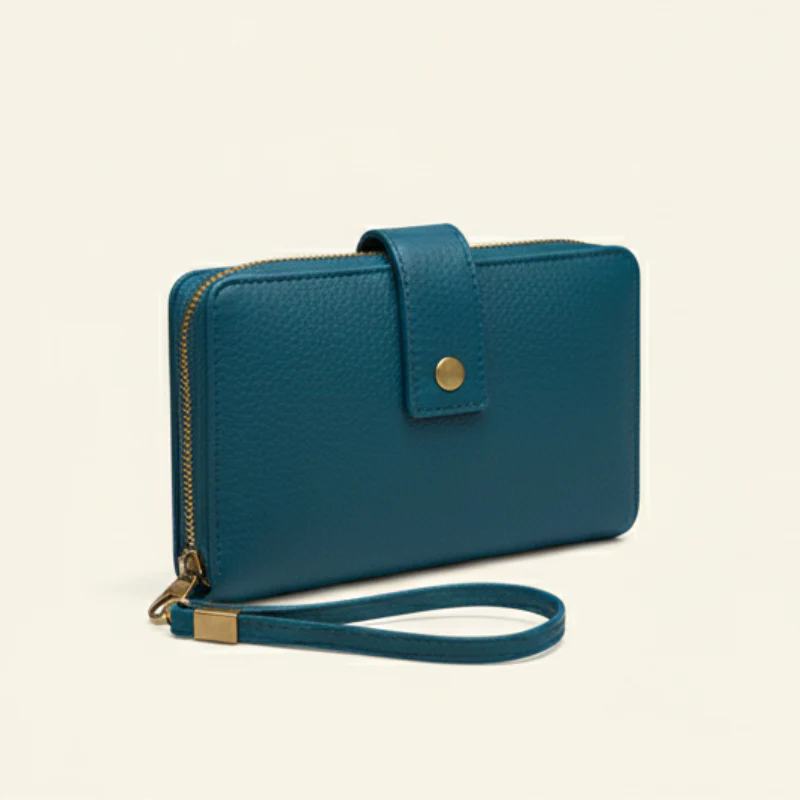 Bellmara™ – Vintage Two-Tone RFID Blocking Compact Leather Wallet + 50% OFF - Image 6