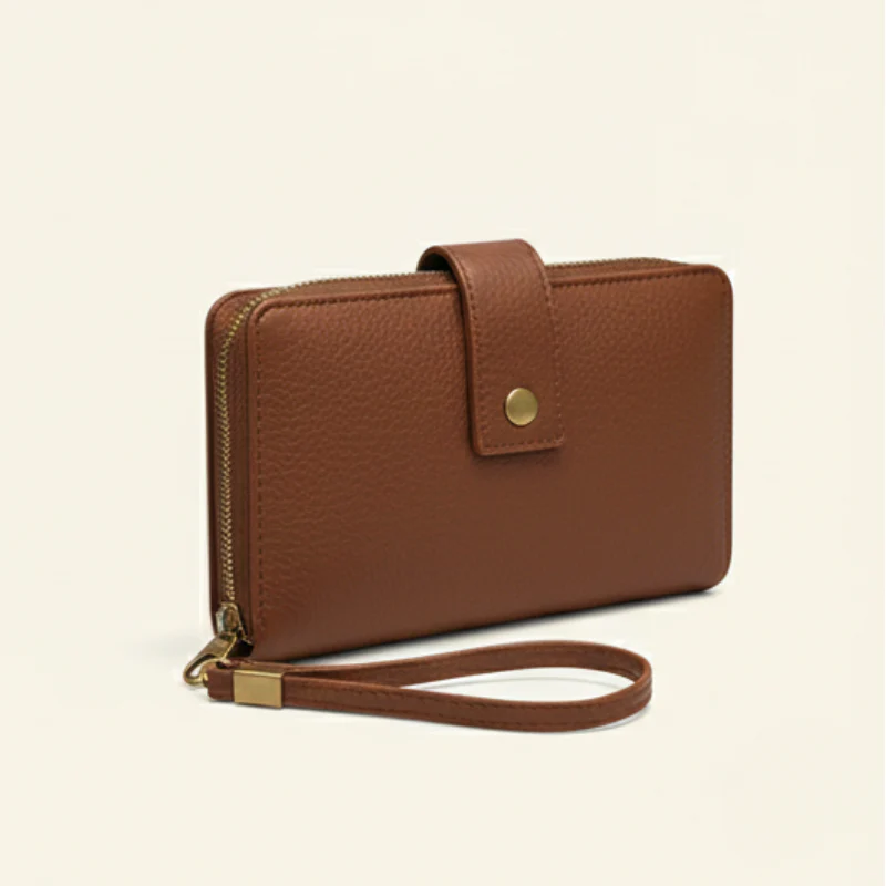 Bellmara™ – Vintage Two-Tone RFID Blocking Compact Leather Wallet + 50% OFF - Image 7