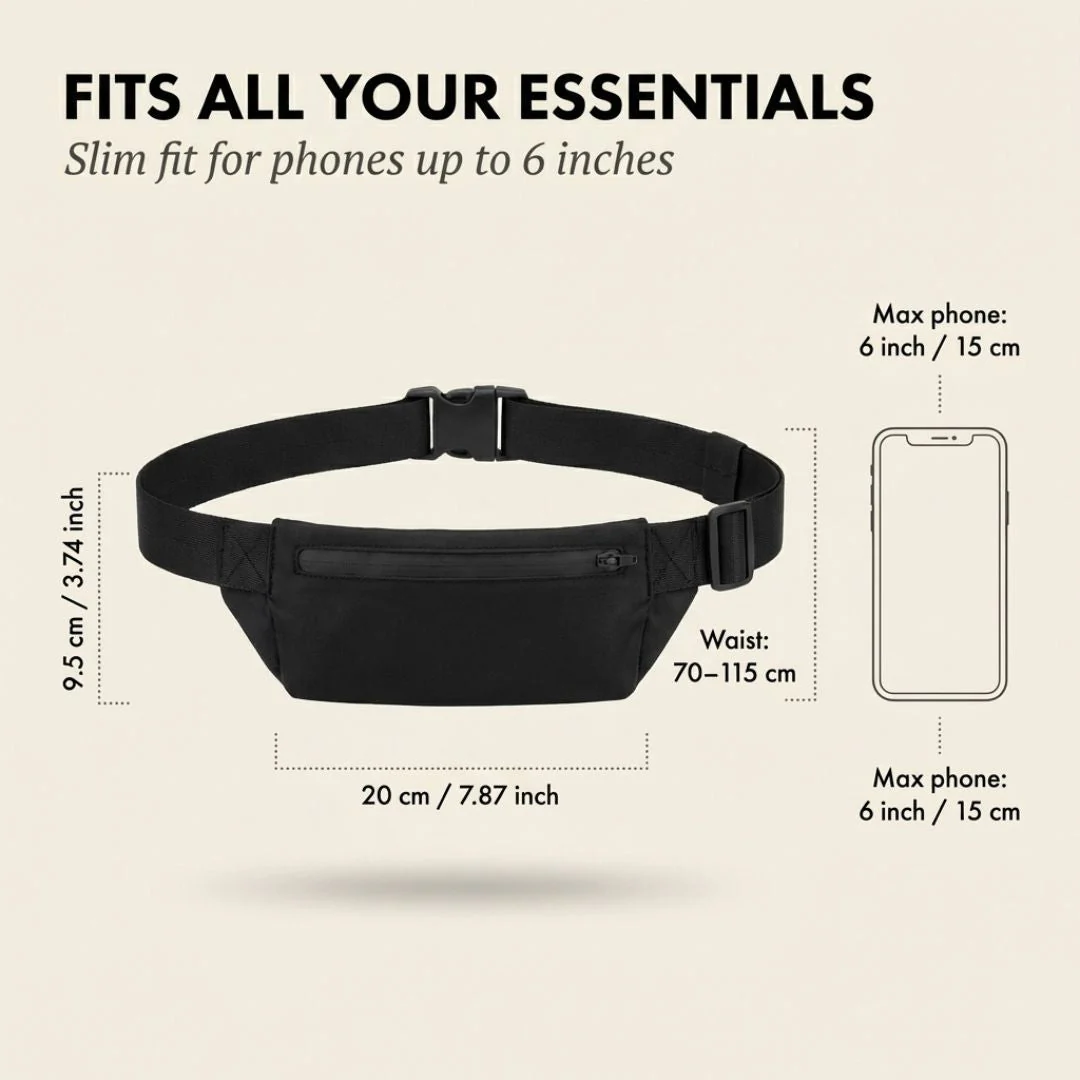 Stashrun™ – Waterproof Anti-Theft Running Belt Bag with Phone Pocket + 50% OFF - Image 5
