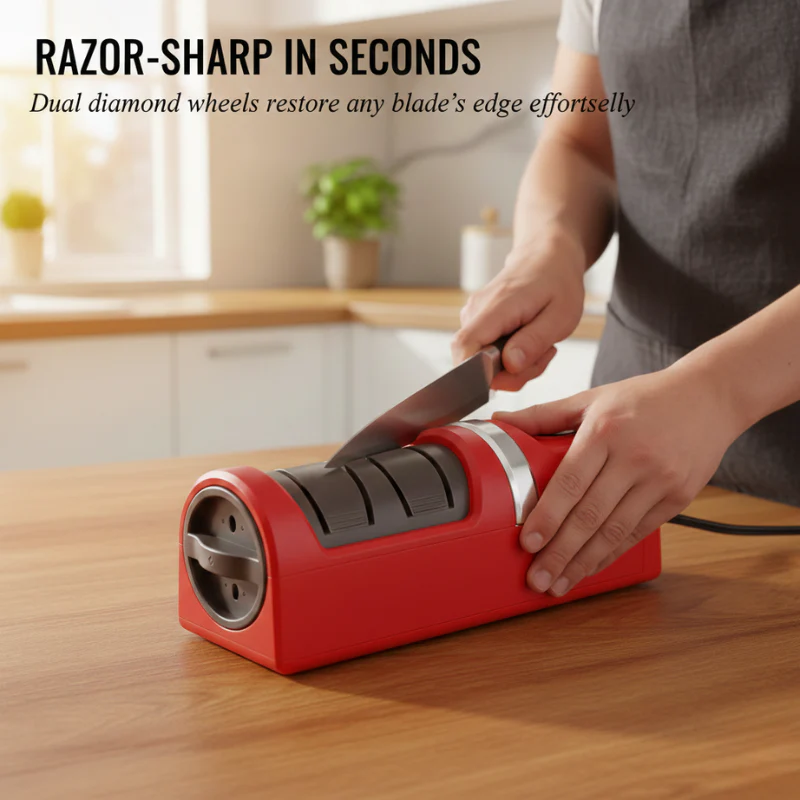 BladeNova™ – Cordless Electric Diamond Knife Sharpener + 50% OFF - Image 3
