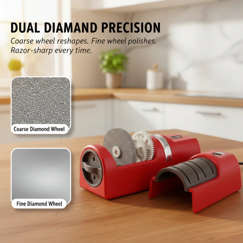 BladeNova™ – Cordless Electric Diamond Knife Sharpener + 50% OFF - Image 5