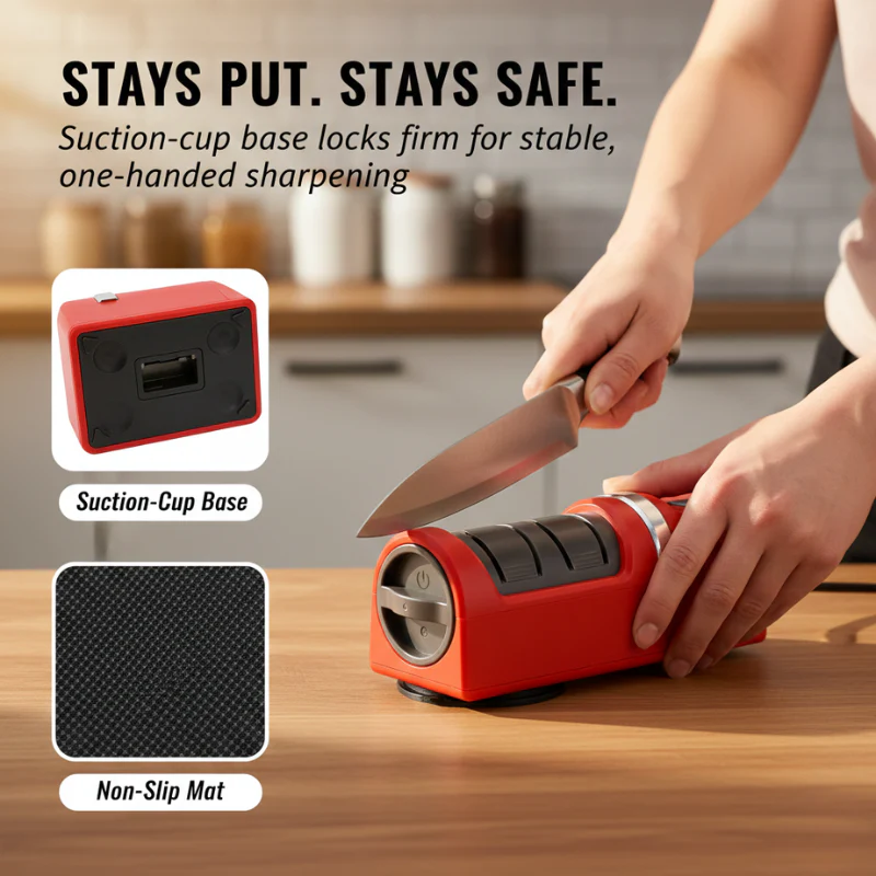 BladeNova™ – Cordless Electric Diamond Knife Sharpener + 50% OFF - Image 7