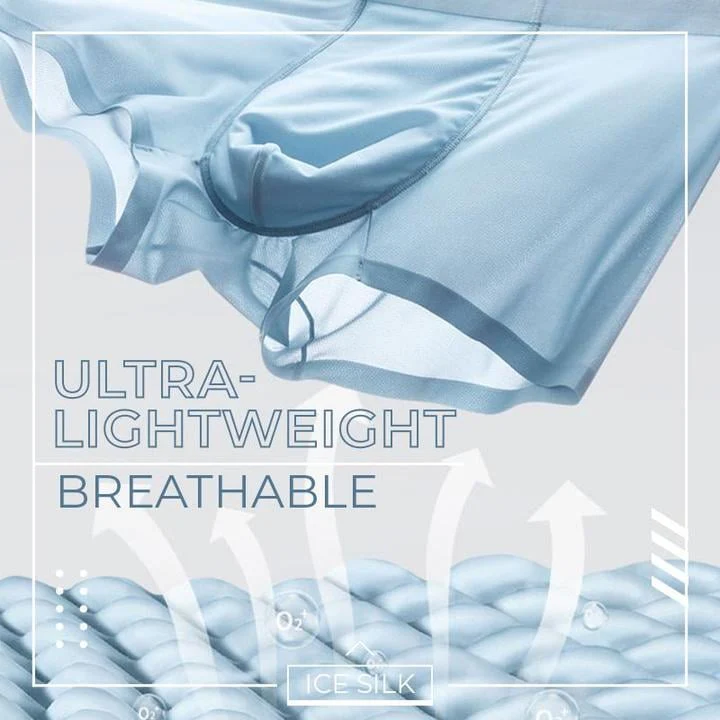 Breathable Ice Silk Men’s Underwear – Stay Cool, Dry & Comfortable All Day – 50% OFF - Image 7