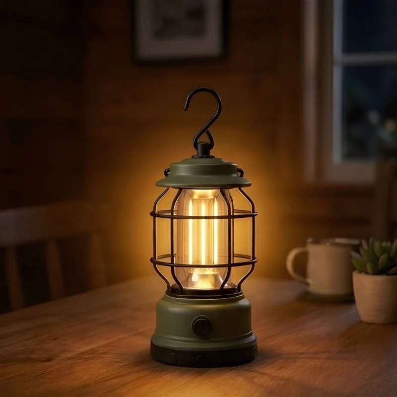 Burnwick™ – Rechargeable Retro LED Camping Lantern with Stepless Dimming + 50% OFF - Image 8