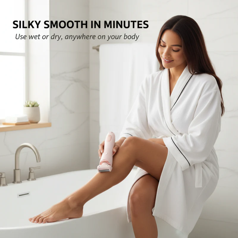 Cerene™ – 2-in-1 Painless Ceramic Shaver for Women | Wet & Dry Full Body Trimmer + 50% OFF - Image 6