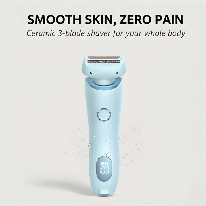 Cerene™ – 2-in-1 Painless Ceramic Shaver for Women | Wet & Dry Full Body Trimmer + 50% OFF - Image 8