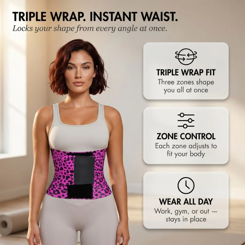 Cinchara™ – Triple Wrap Tummy Control Waist Trainer Belt for Women + 50% OFF - Image 4