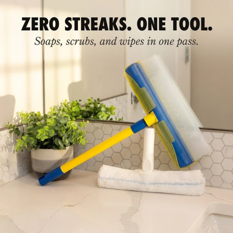 Clarepane™ – 3-in-1 Streak-Free Window Squeegee & Cleaning Set + 50% OFF