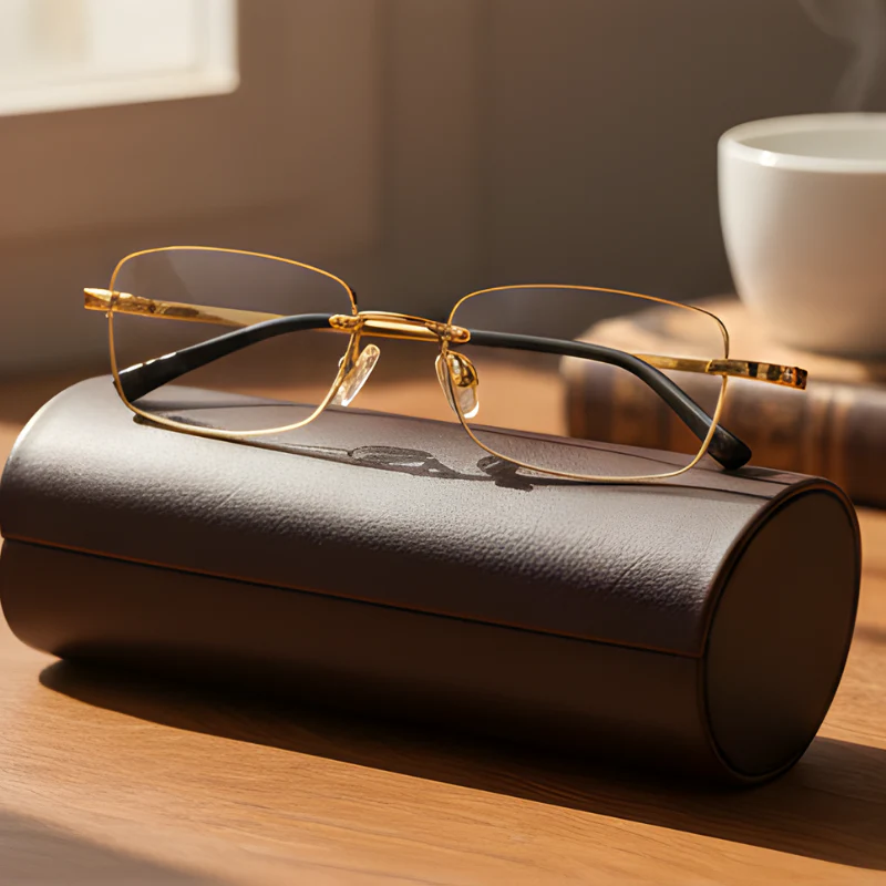Clarivue™ – Diamond-Cut Rimless Progressive Reading Glasses + 50% OFF