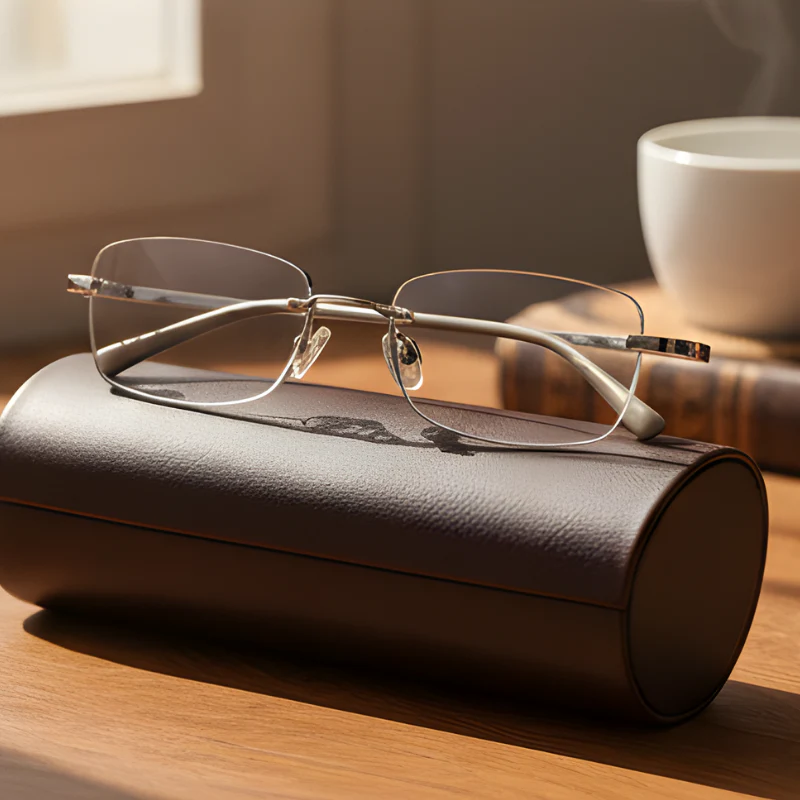 Clarivue™ – Diamond-Cut Rimless Progressive Reading Glasses + 50% OFF - Image 2
