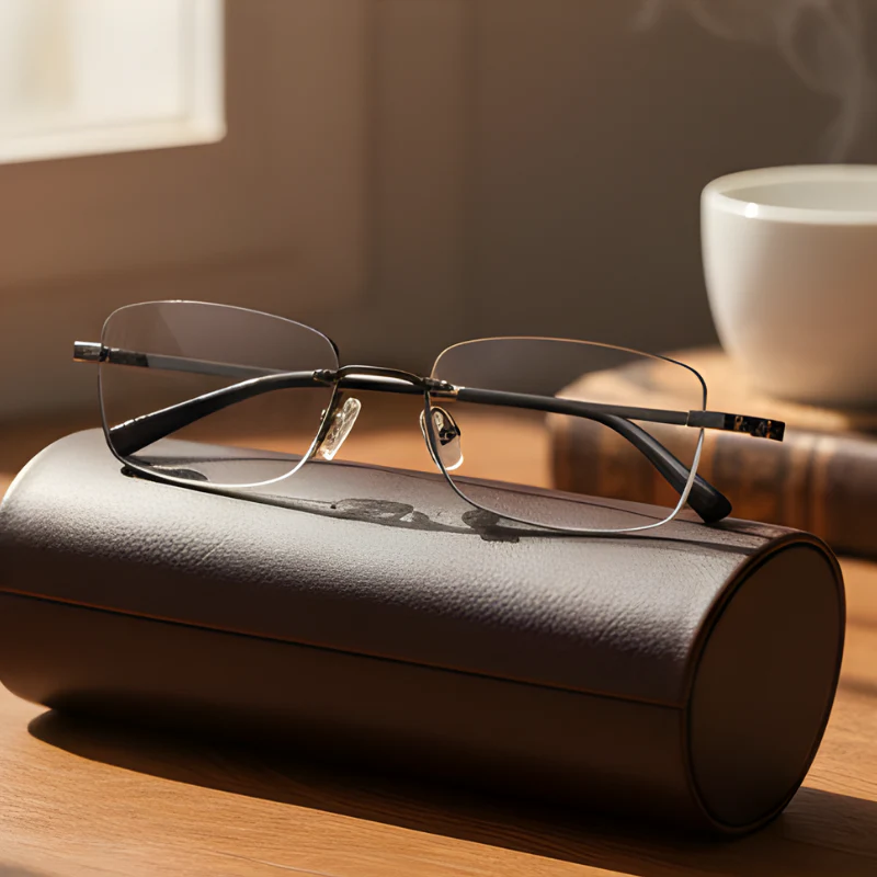Clarivue™ – Diamond-Cut Rimless Progressive Reading Glasses + 50% OFF - Image 3