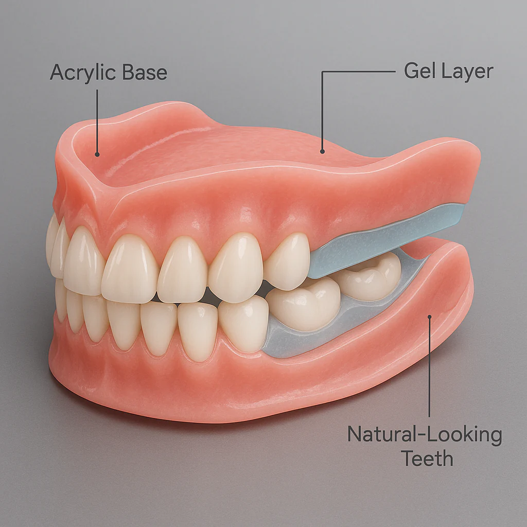 ComfortGrip Custom Dentures - A Secure Smile, A Youthful Face + 50% OFF - Image 3