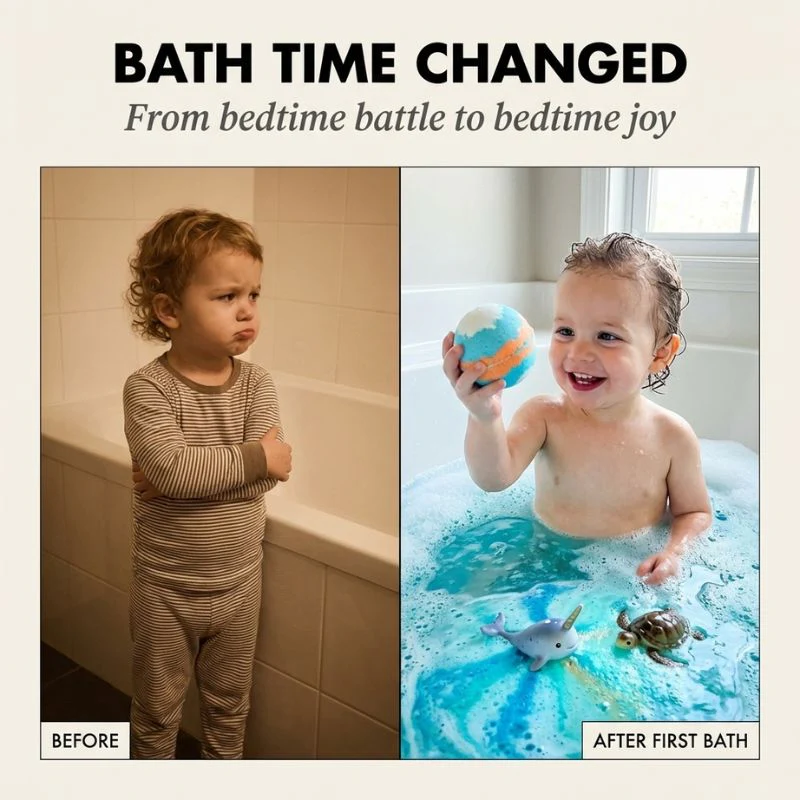 Coralbloom™ – Kids Bath Bomb Gift Set with Surprise Sea Animal Toys, 12-Pack + 50% OFF - Image 4