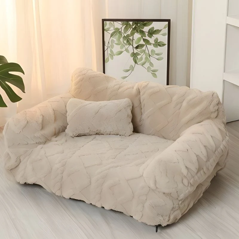 Cosset™ – Plush Raised-Edge Orthopedic Pet Sofa with Washable Cover + 50% OFF - Image 10