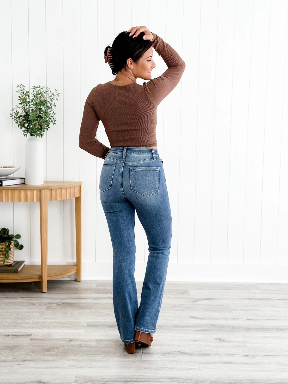 Curvelle™ – High-Stretch Tummy Control Bootcut Jeans + 50% OFF - Image 19