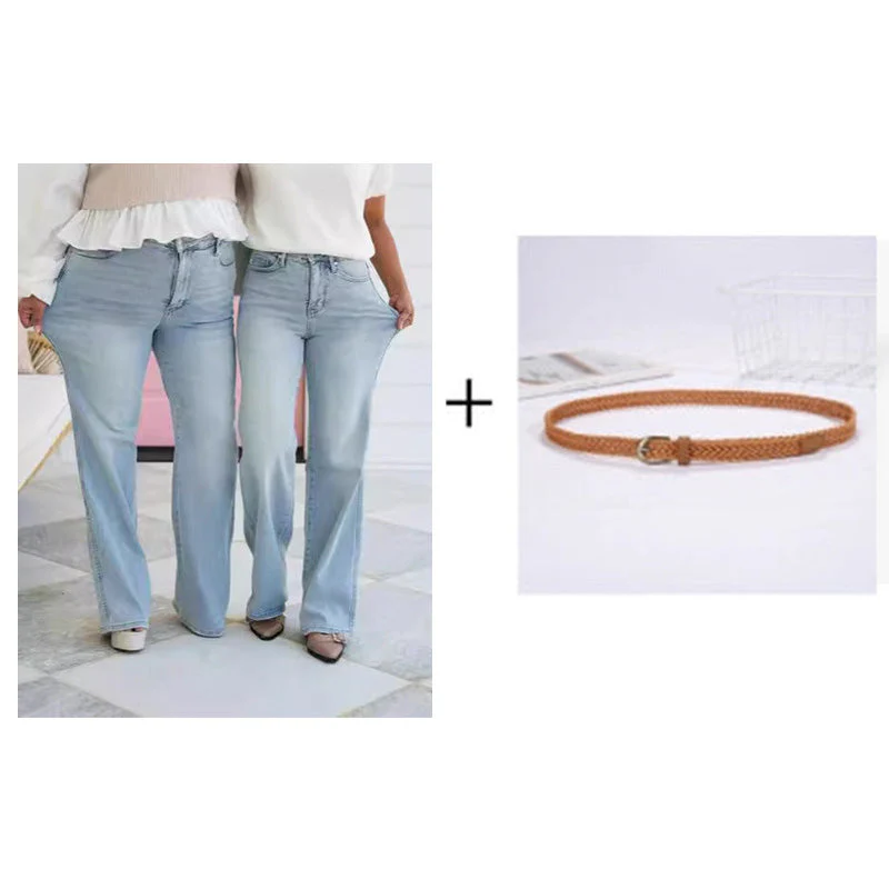 Curvelle™ – High-Stretch Tummy Control Bootcut Jeans + 50% OFF - Image 38