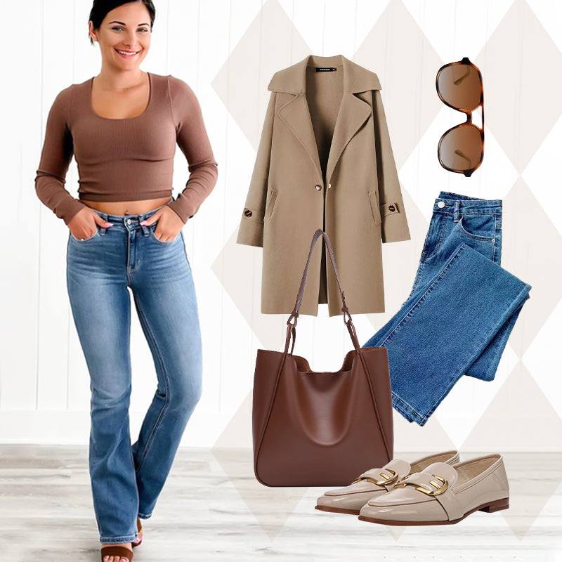 Curvelle™ – High-Stretch Tummy Control Bootcut Jeans + 50% OFF - Image 8