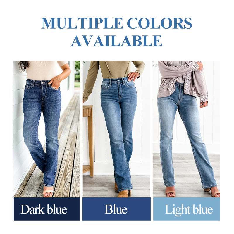 Curvelle™ – High-Stretch Tummy Control Bootcut Jeans + 50% OFF - Image 9
