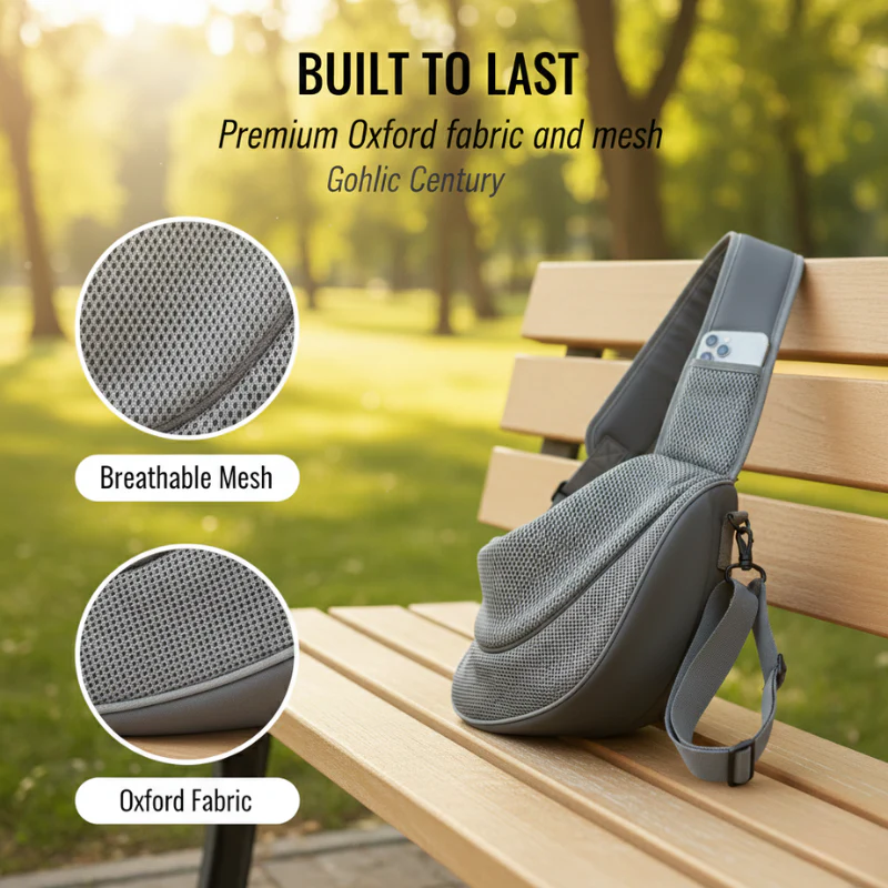Denway™ – Hands-Free Breathable Mesh Pet Sling Carrier for Small Dogs & Cats + 50% OFF - Image 6