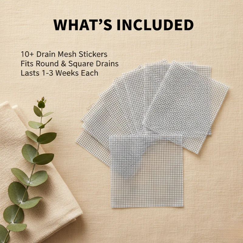 DrainVeil™ – Disposable Hair-Catching Mesh Drain Stickers + 1+1 FREE - Image 4