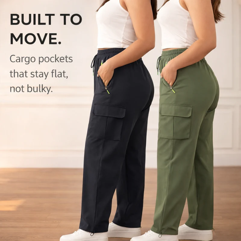 Driftwell™ – Lightweight Breathable Cargo Pants for Women + 50% OFF - Image 2