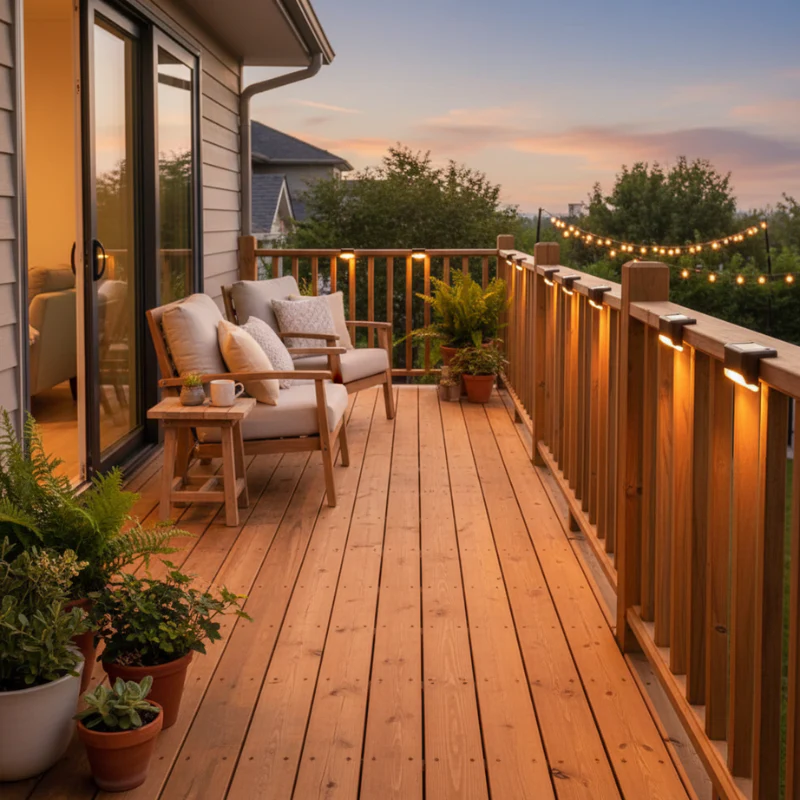 DuskLight Solar Step & Deck Lights + 50% OFF
