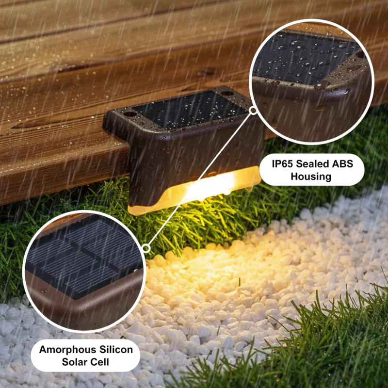 DuskLight Solar Step & Deck Lights + 50% OFF - Image 3