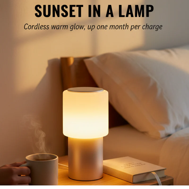 Ember™ – Rechargeable Dual-Tone Sunset Glow Lamp + 50% OFF - Image 3