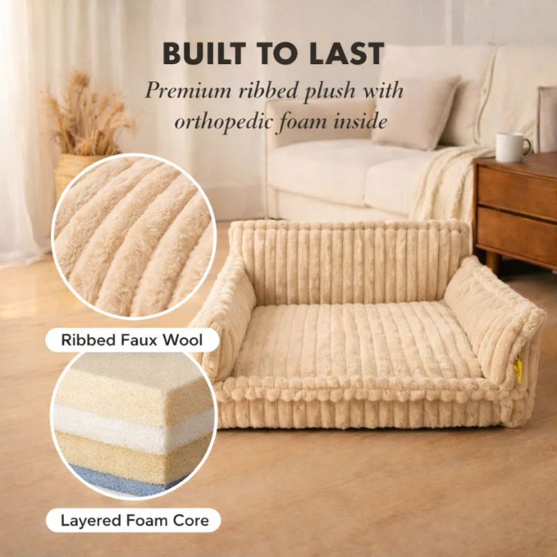 Embernest™ – Washable Orthopedic Sofa Dog Bed with Removable Pillow Cover + 50% OFF - Image 3