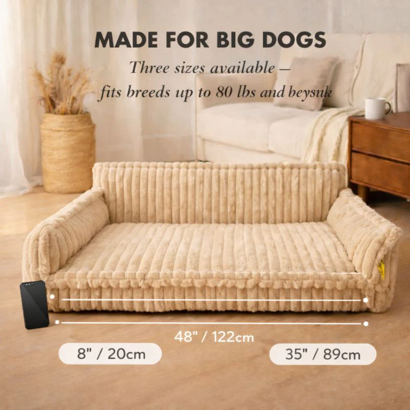 Embernest™ – Washable Orthopedic Sofa Dog Bed with Removable Pillow Cover + 50% OFF - Image 4