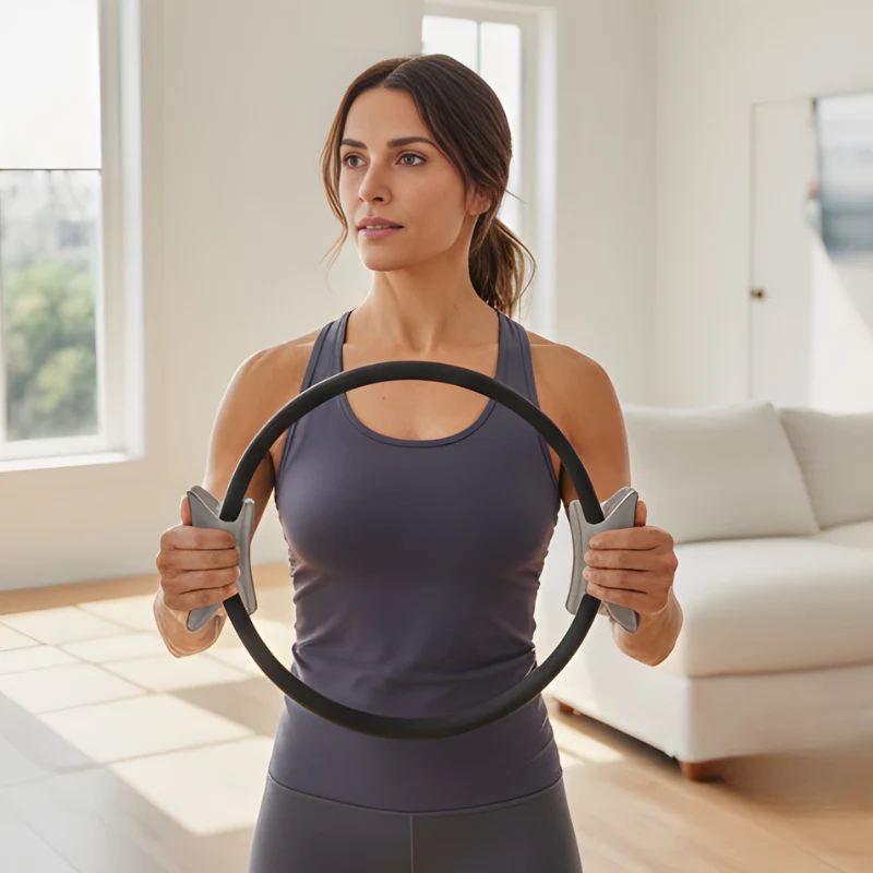 Flexura™ – Non-Slip Dual-Grip Full-Body Toning Pilates Ring + 50% OFF - Image 9