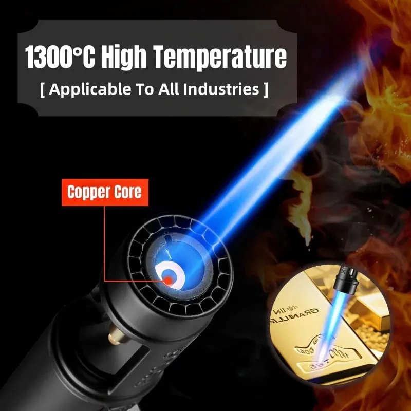 Flintwick™ – 1300°C Windproof Refillable Jet Torch Lighter + 50% OFF - Image 3