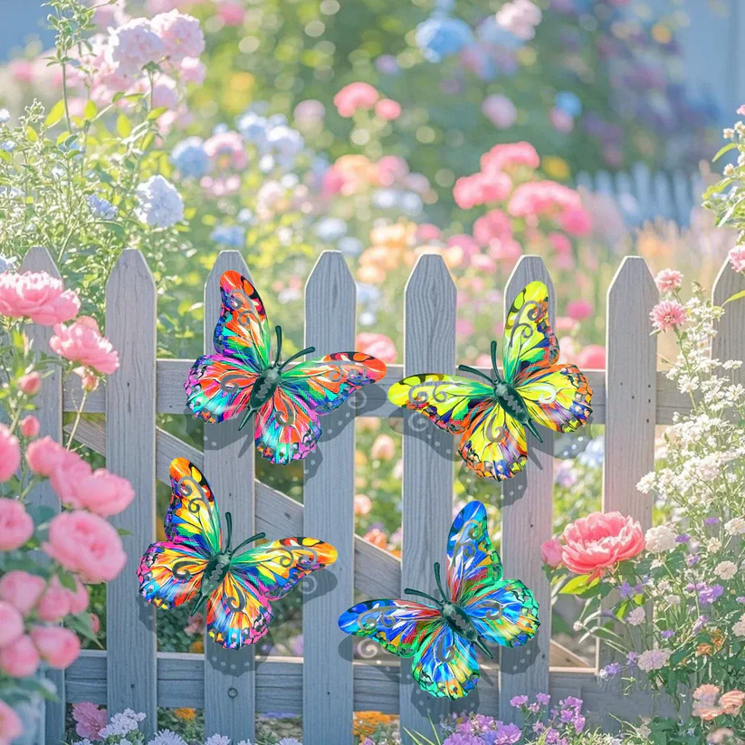 Flutterwick™ – Vibrant Metal Butterfly Outdoor Wall Decor + 50% OFF - Image 3