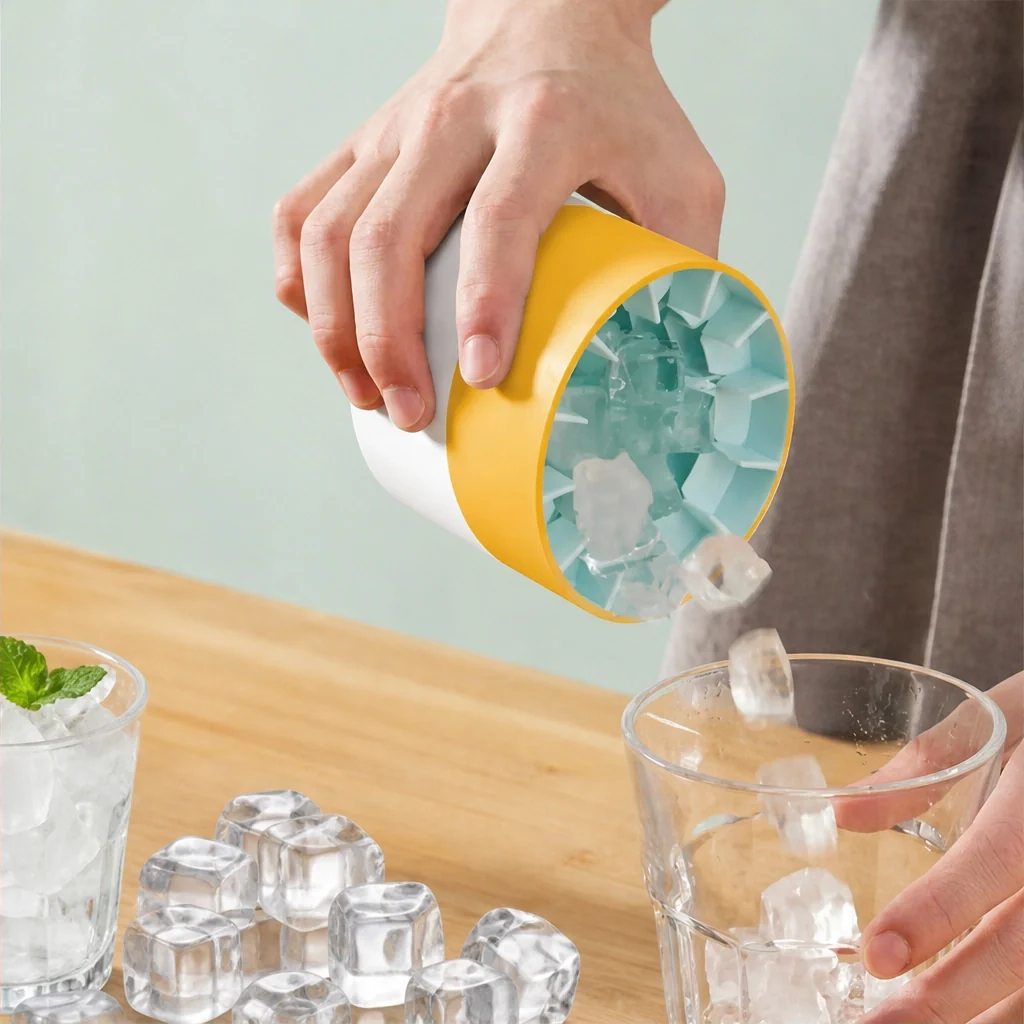 Frostwick™ – Press-to-Release Silicone Ice Cube Cup with Snap-Out Cubes & Stackable Design + 50% OFF - Image 16