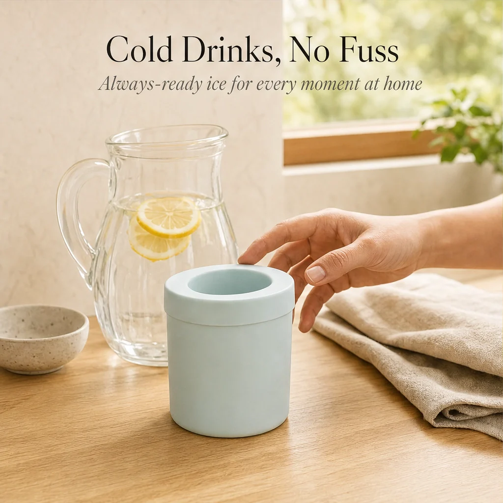 Frostwick™ – Press-to-Release Silicone Ice Cube Cup with Snap-Out Cubes & Stackable Design + 50% OFF - Image 2