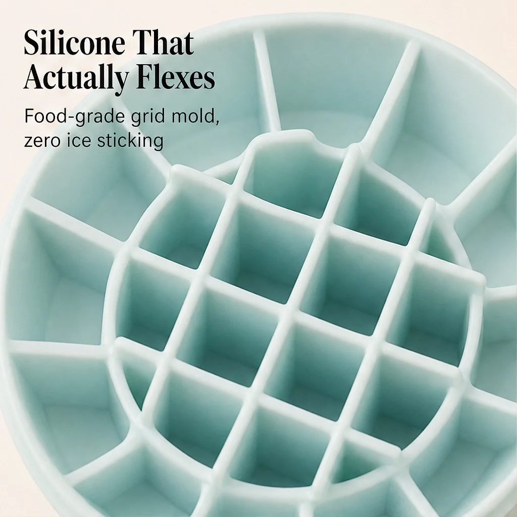 Frostwick™ – Press-to-Release Silicone Ice Cube Cup with Snap-Out Cubes & Stackable Design + 50% OFF - Image 4