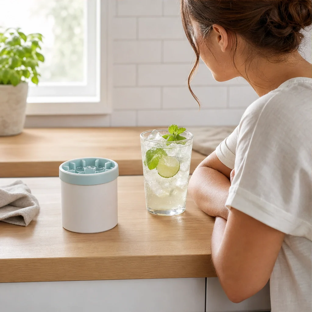 Frostwick™ – Press-to-Release Silicone Ice Cube Cup with Snap-Out Cubes & Stackable Design + 50% OFF - Image 9