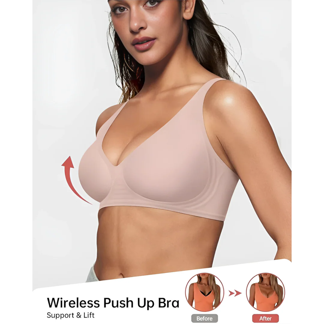 Second Skin Lift Bra – Wireless Invisible Comfort with Natural Push-Up Support 50% OFF! - Image 14