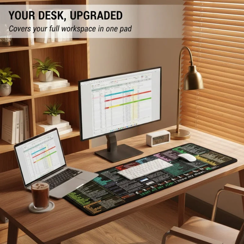 Gridline™ Excel & Office Shortcut Reference Desk Pad - 50% OFF - Image 2