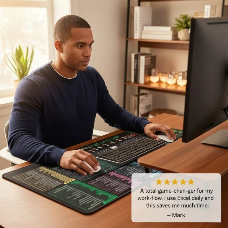 Gridline™ Excel & Office Shortcut Reference Desk Pad - 50% OFF - Image 6
