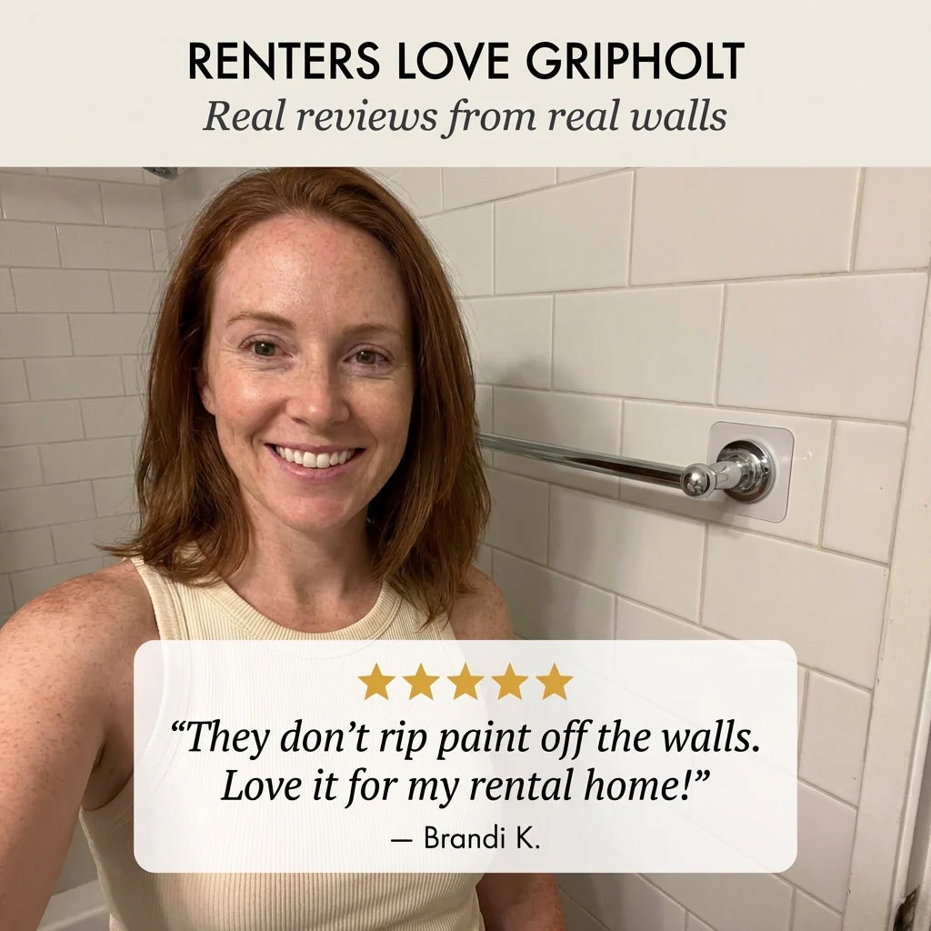 Gripholt™ – No-Drill Adhesive Screw Mount Wall Stickers + 50% OFF - Image 6