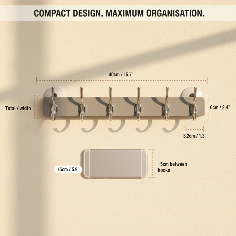 Gripova™ – Rotary Suction Cup Wall Hanger Rack with Foldable Hooks + 1+1 FREE - Image 5